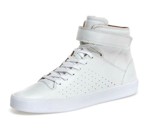 lacoste high top sneakers women's